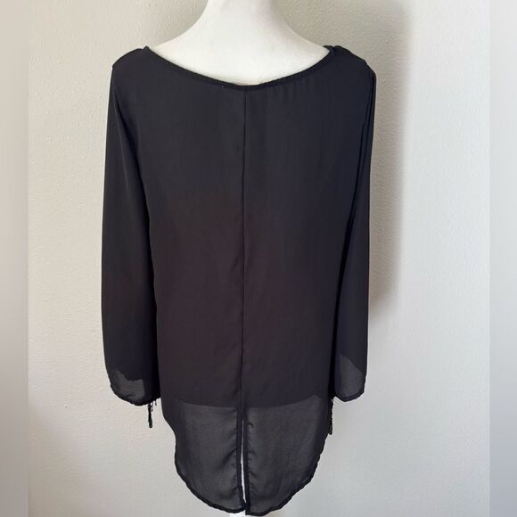 Sheer fringe blouse - Picture 2 of 8